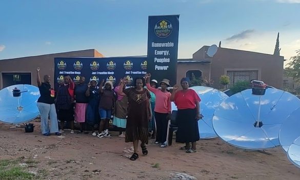 Earthlife Africa JHB solar cooker rollout Limpopo