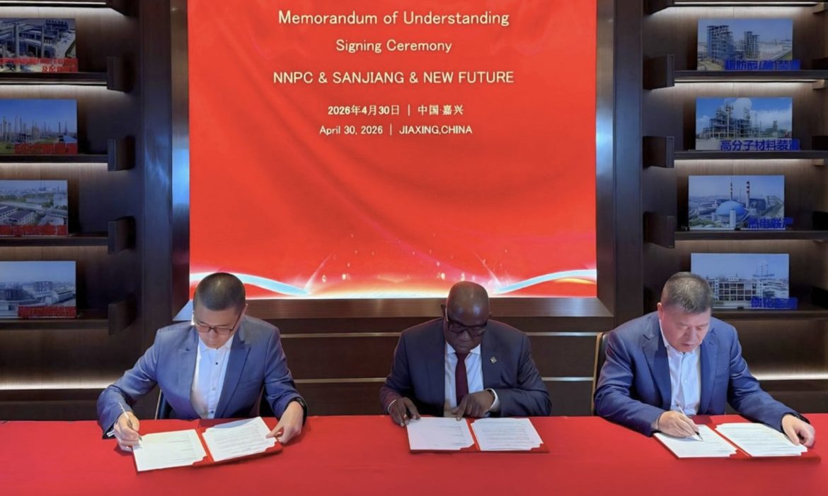 NNPC Chinese firms refinery deal Nigeria