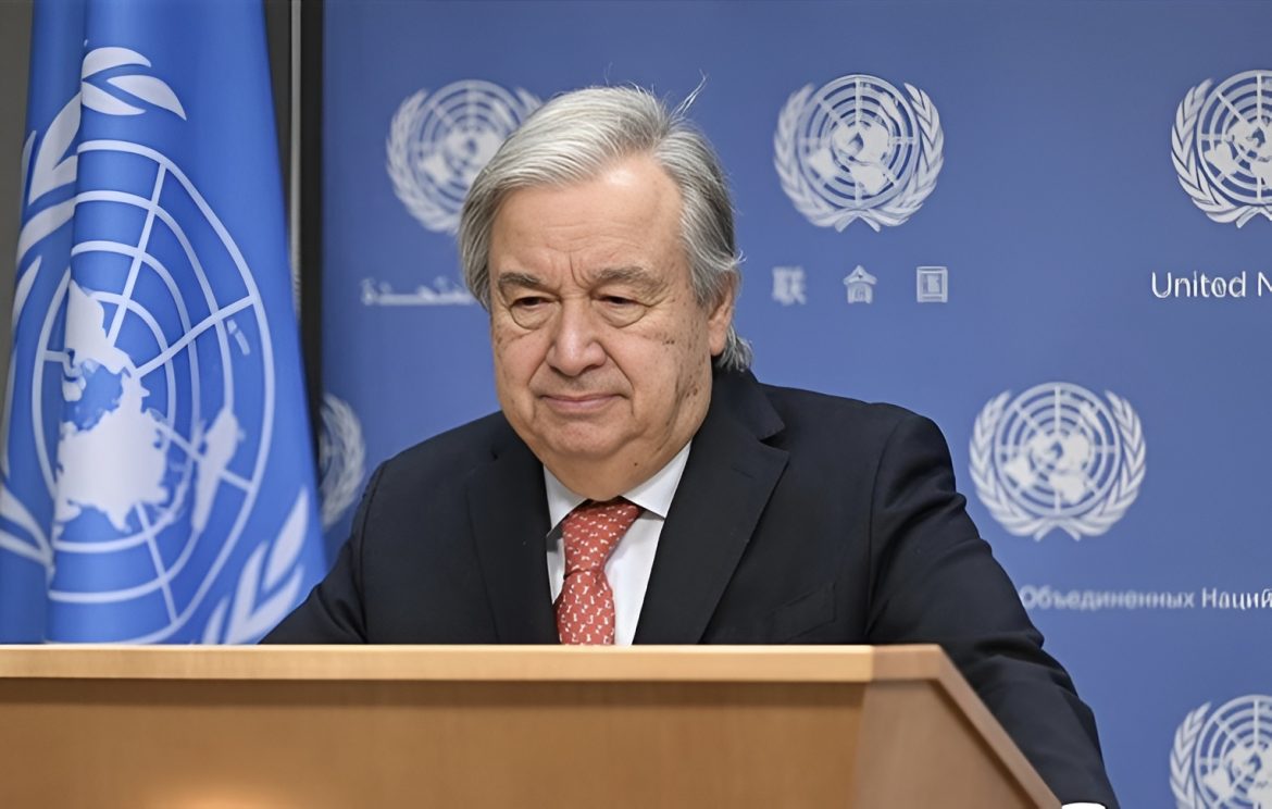 Guterres clean energy transition blueprint