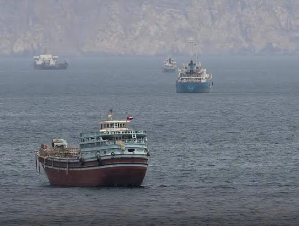 Oil hits three-week high on Hormuz shipping uncertainty